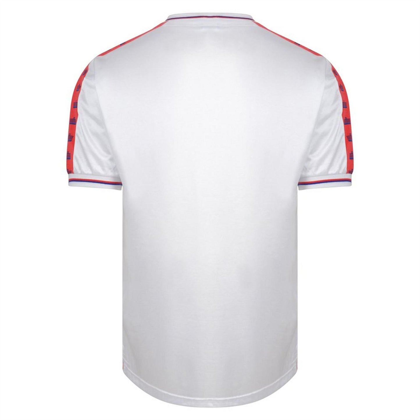 White-Red - Back - Score Draw Mens Crystal Palace Away Shirt