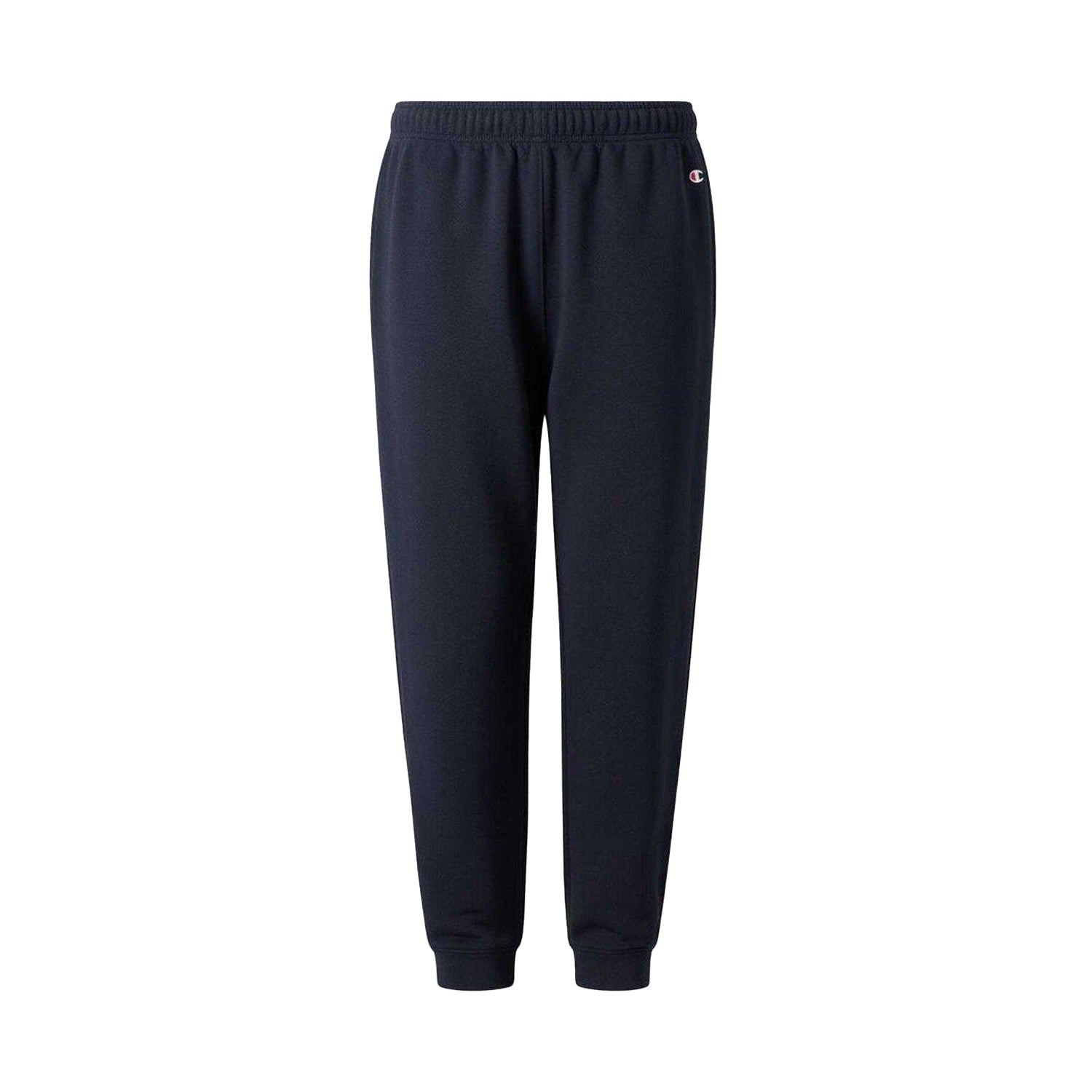 Navy - Back - Champion Mens Jersey Jogging Bottoms