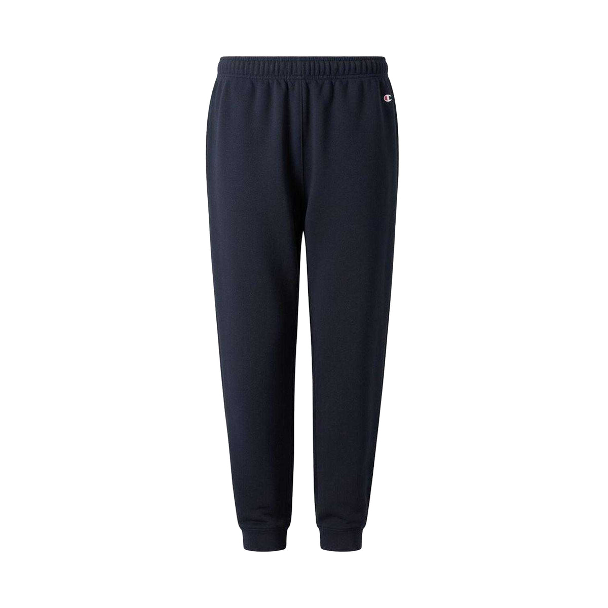 Navy - Back - Champion Mens Jersey Jogging Bottoms
