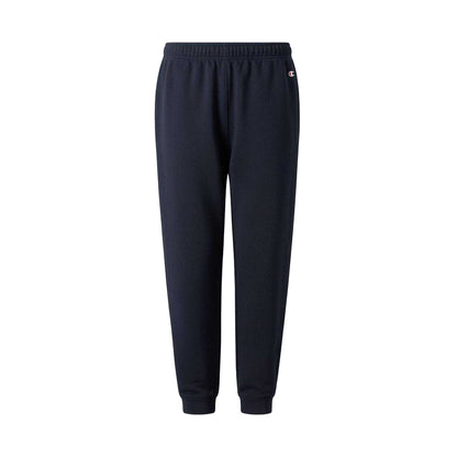 Navy - Back - Champion Mens Jersey Jogging Bottoms
