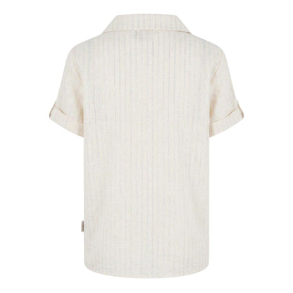Birch - Back - Vero Moda Womens-Ladies Striped Relaxed Fit Shirt