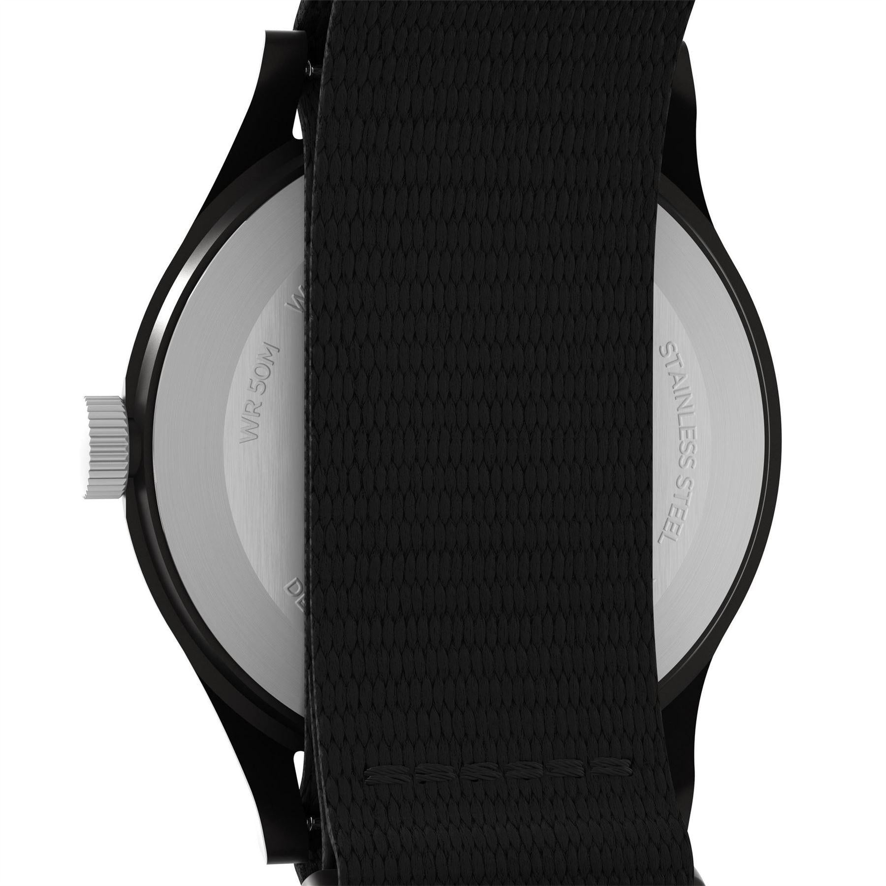 Black - Side - Timex Mens Fortnite MK1 Analogue Watch