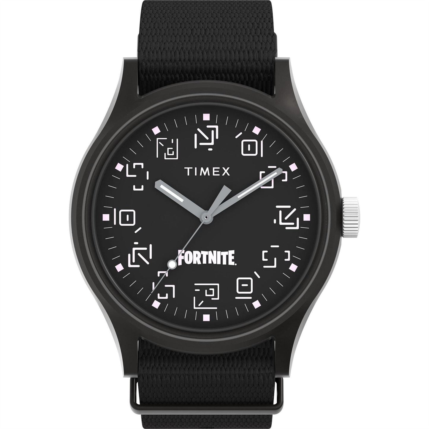 Black - Front - Timex Mens Fortnite MK1 Analogue Watch