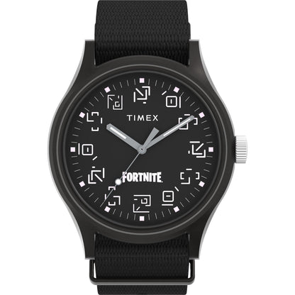 Black - Front - Timex Mens Fortnite MK1 Analogue Watch