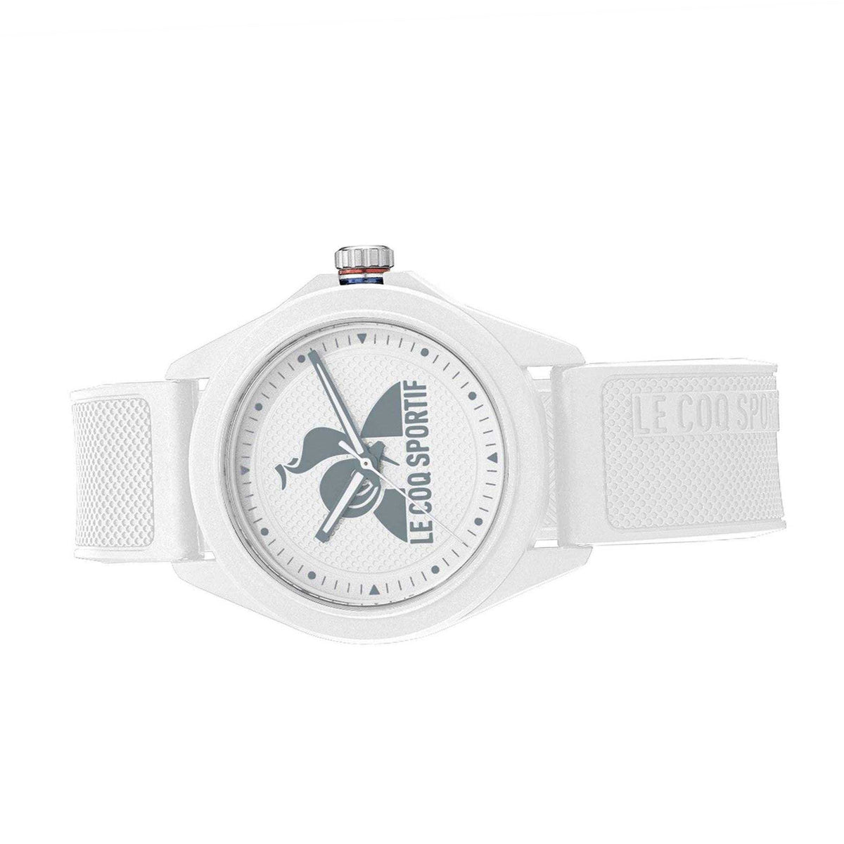 White - Side - Le Coq Sportif Womens-Ladies Logo Wristwatch