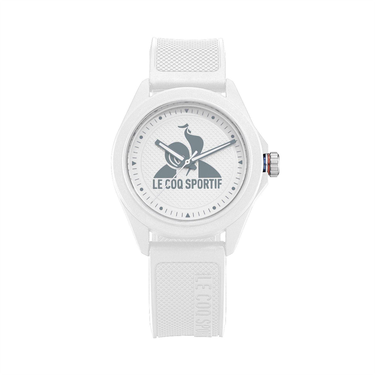 White - Front - Le Coq Sportif Womens-Ladies Logo Wristwatch