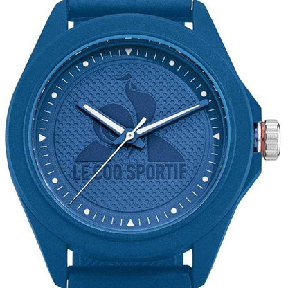 Blue - Back - Le Coq Sportif Womens-Ladies Monochrome Wristwatch