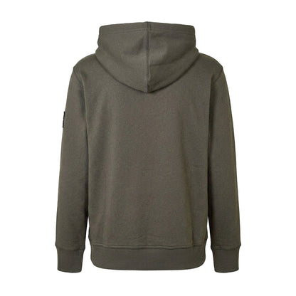 Beluga - Back - Calvin Klein Mens Monogram Badge Hoodie