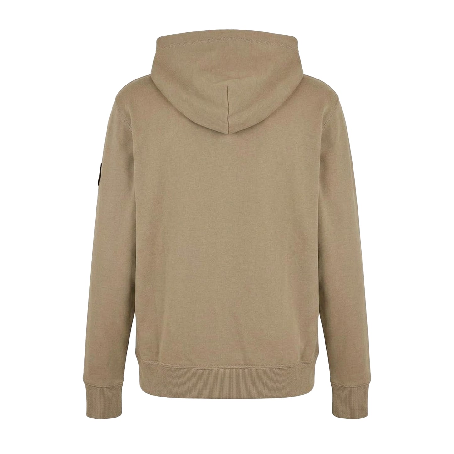 Brindle - Back - Calvin Klein Mens Monogram Badge Hoodie