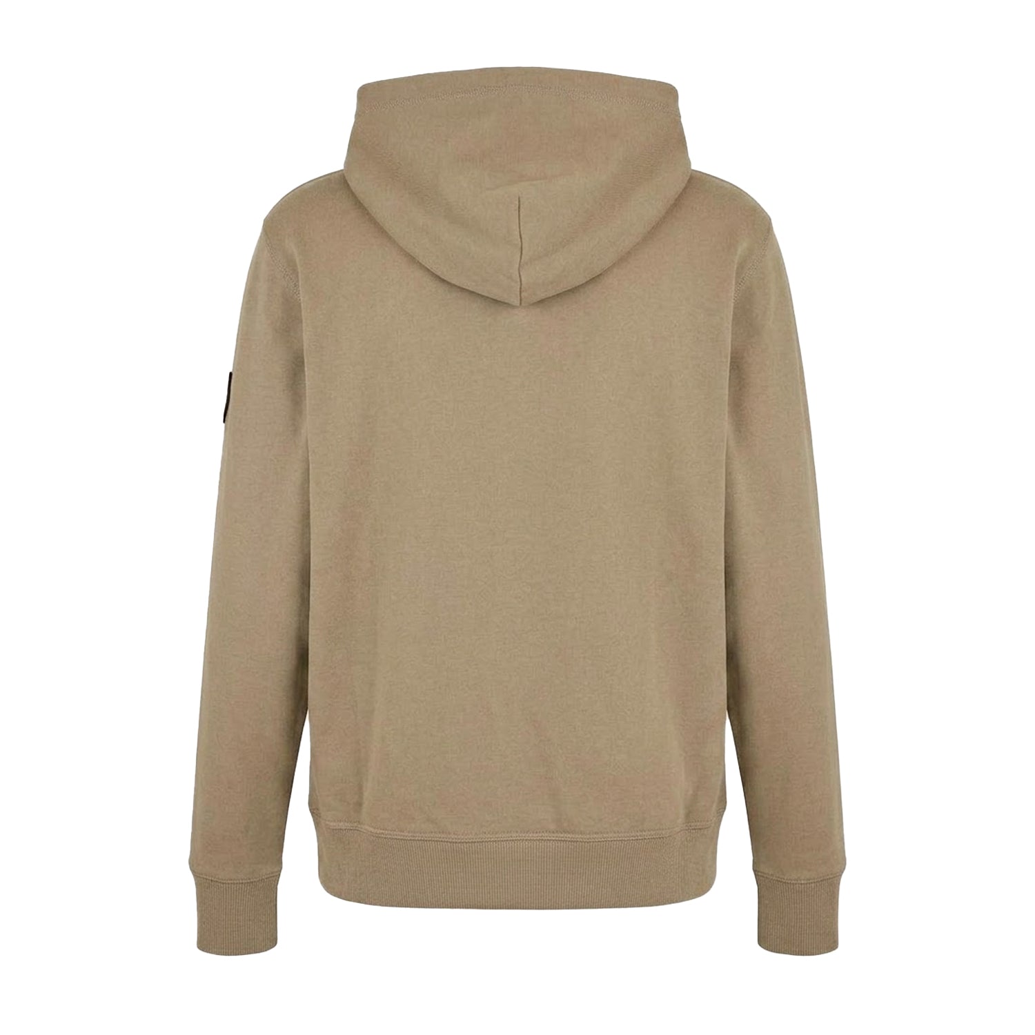 Brindle - Back - Calvin Klein Mens Monogram Badge Hoodie