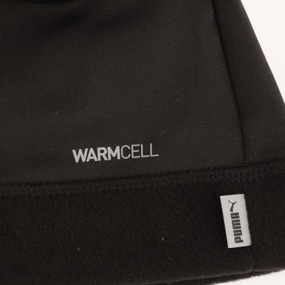 Black - Side - Puma Logo Running Beanie