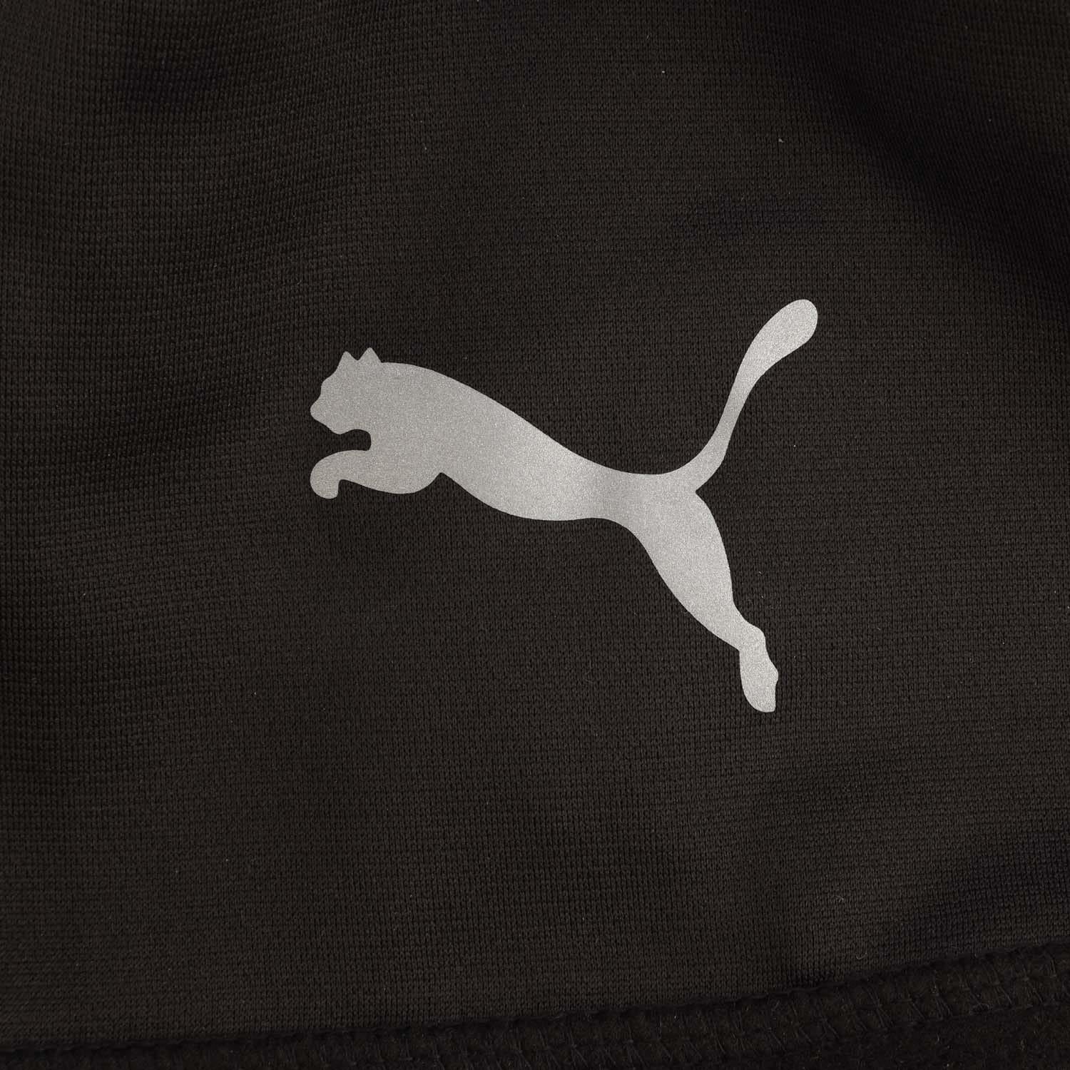 Black - Lifestyle - Puma Logo Running Beanie
