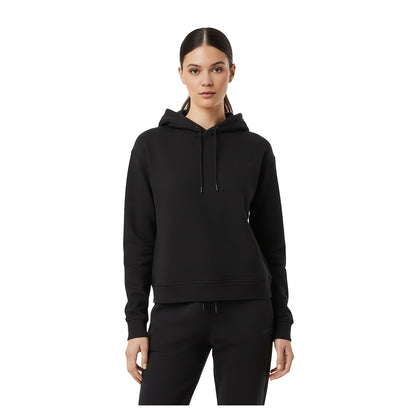 Black - Side - USA Pro Womens-Ladies Classic Logo Hoodie