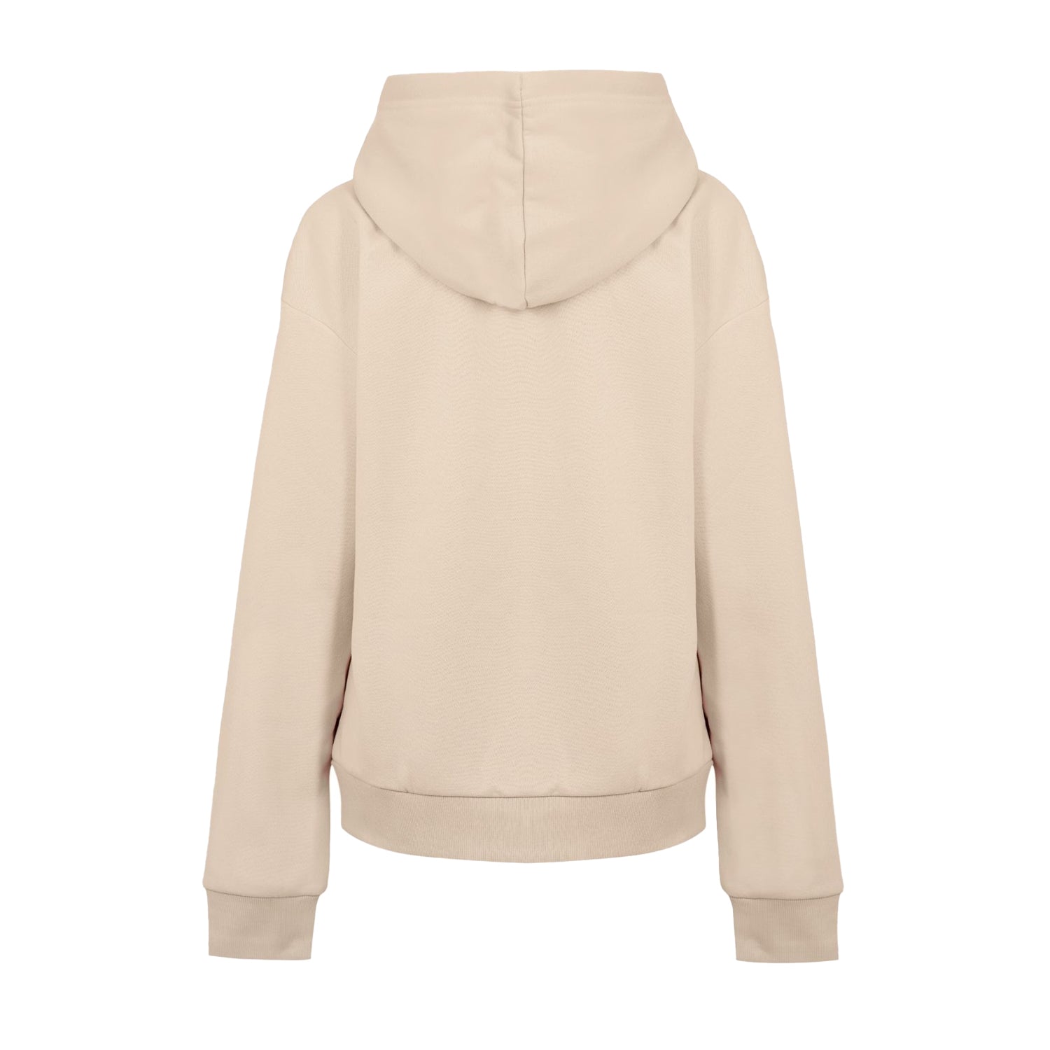 Cream - Back - USA Pro Womens-Ladies Classic Logo Hoodie