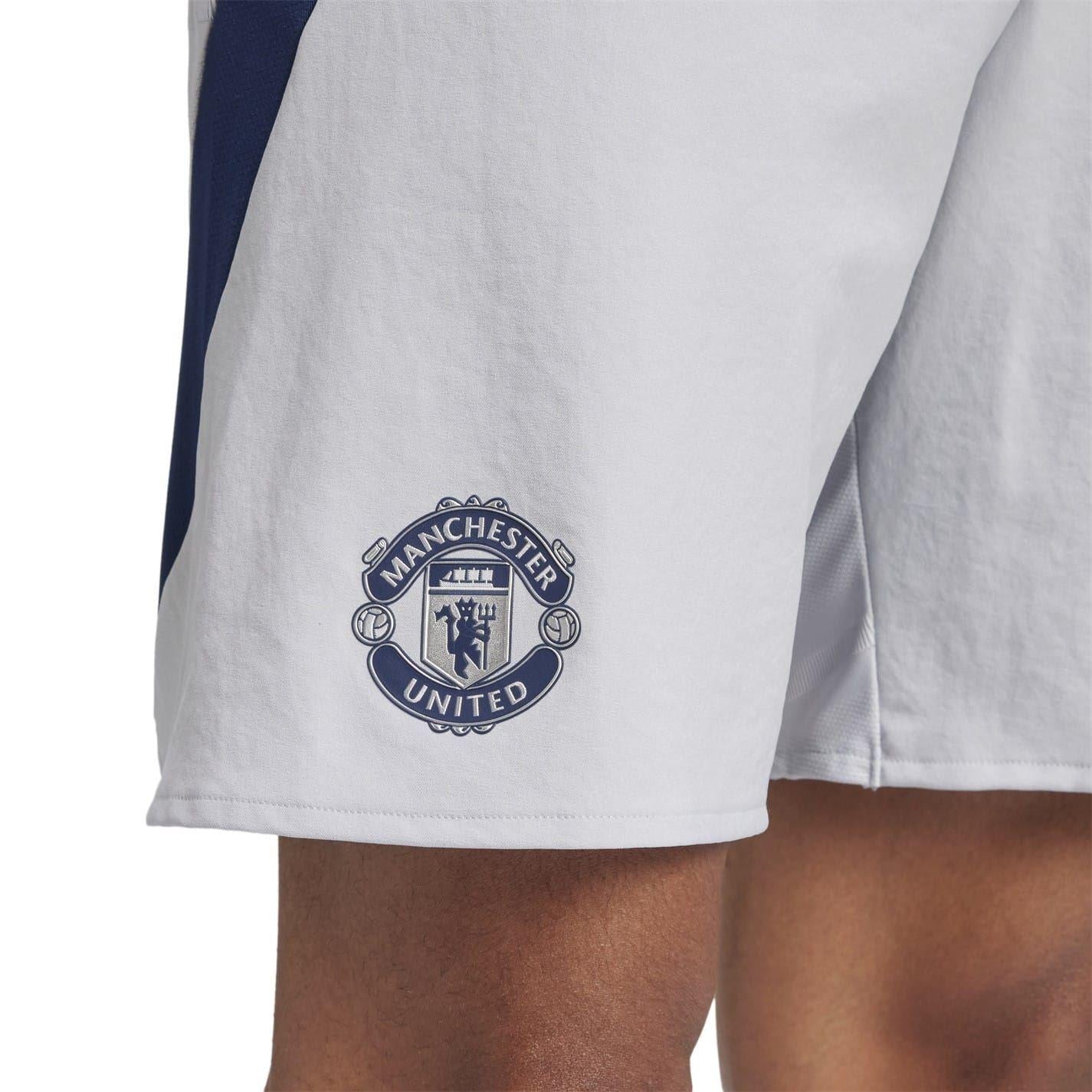 Clear - Back - Adidas Mens Manchester United FC Shorts