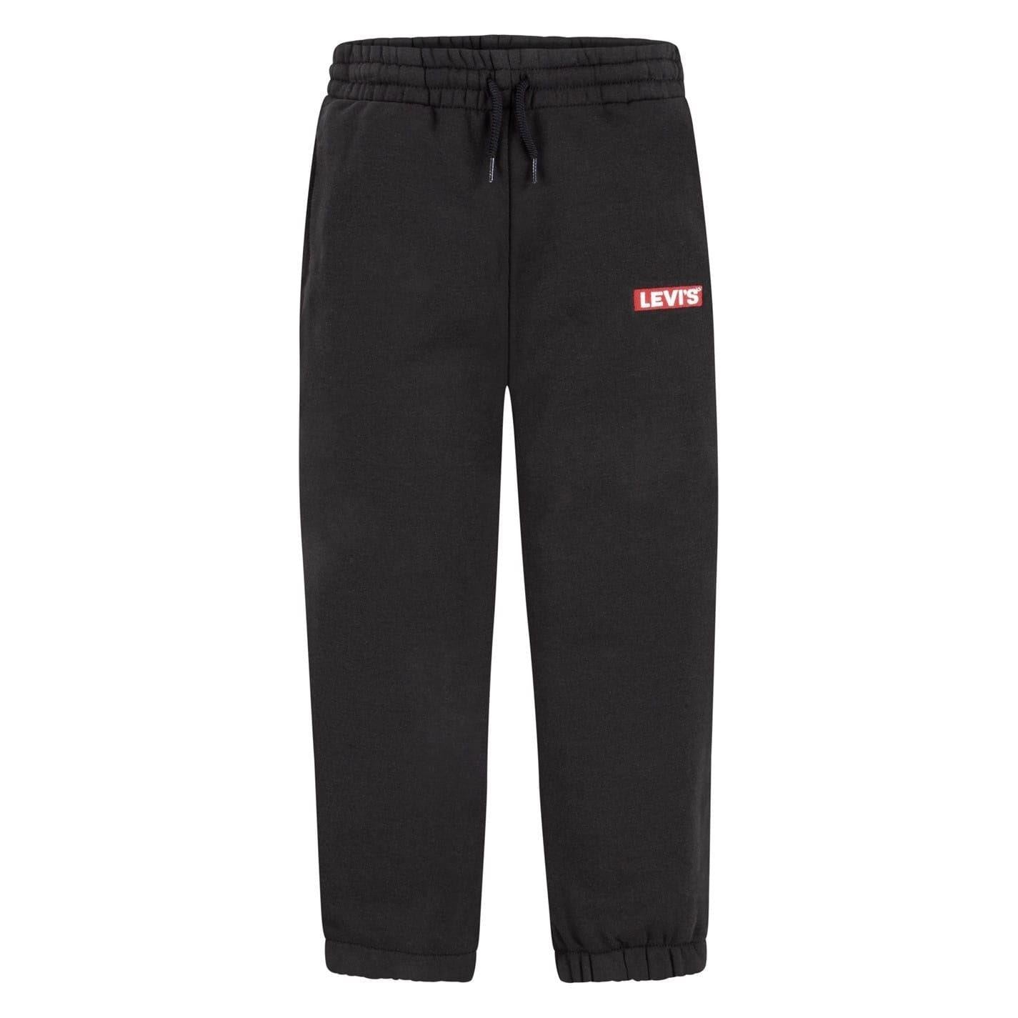 Meteorite - Front - Levis Childrens-Kids Box Logo Jogging Bottoms