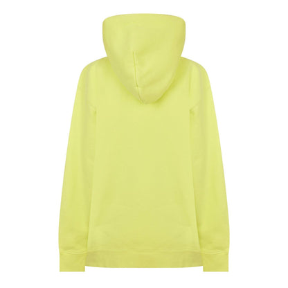 Lime - Back - Dickies Mens Hooded Relaxed Fit Drawstring Hoodie
