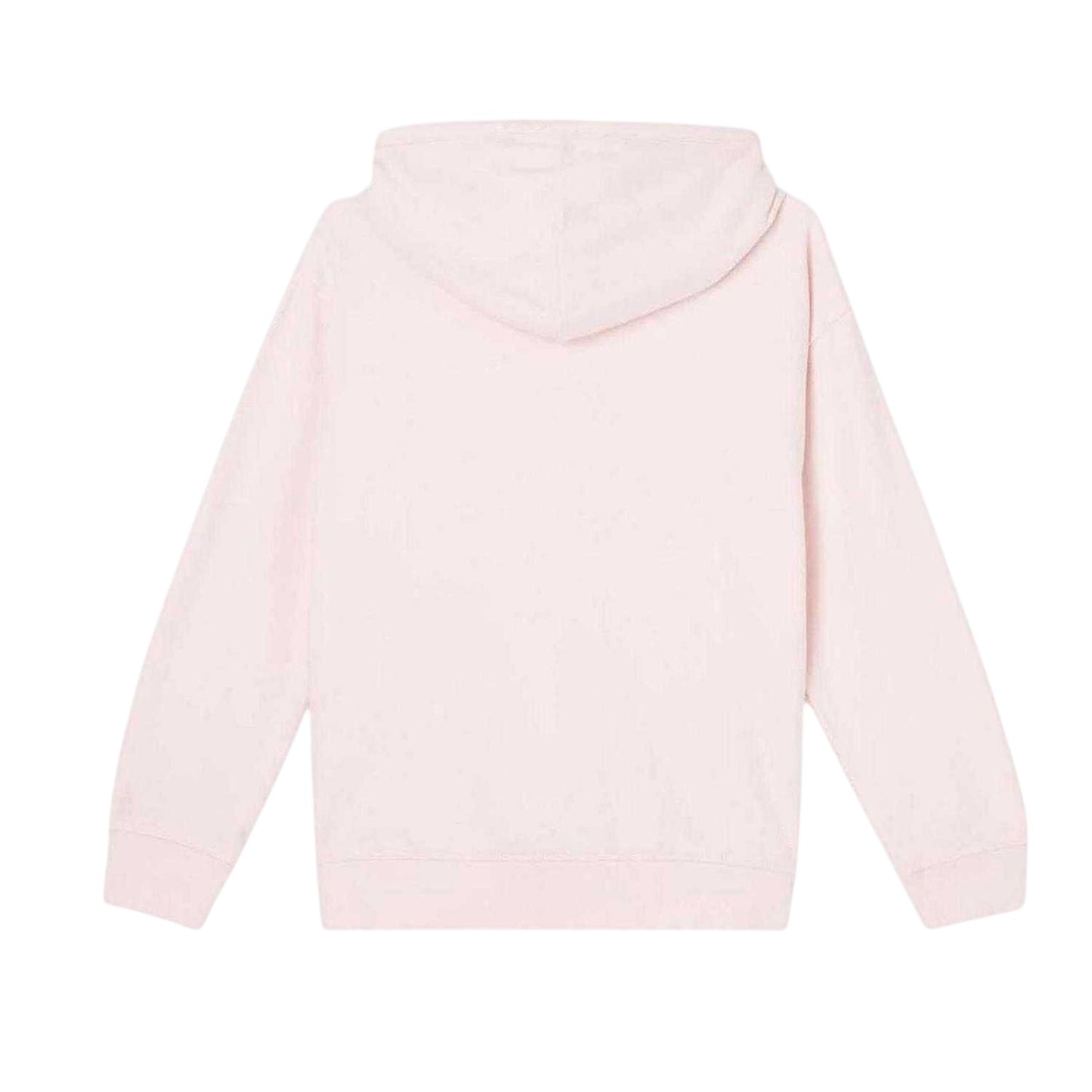Pink - Back - Levis Womens-Ladies Relaxed Fit Hoodie
