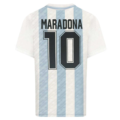 Blue - Back - Score Draw Mens 1994 Argentina Jersey Home Jersey