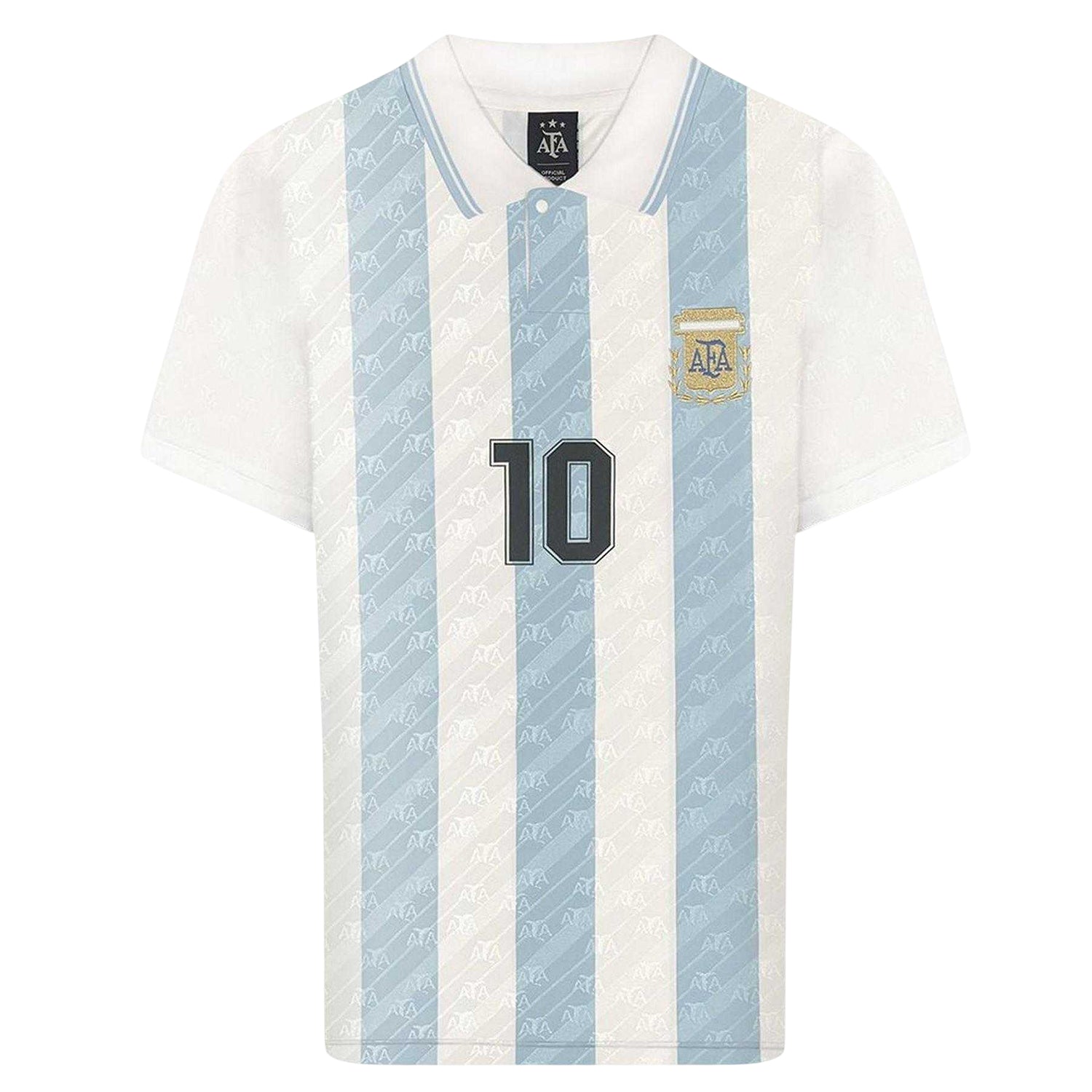 Blue - Front - Score Draw Mens 1994 Argentina Jersey Home Jersey