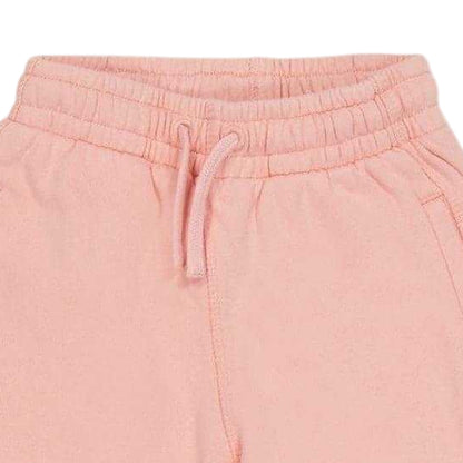 Pink-White - Back - Off White Childrens-Kids Logo Joggers