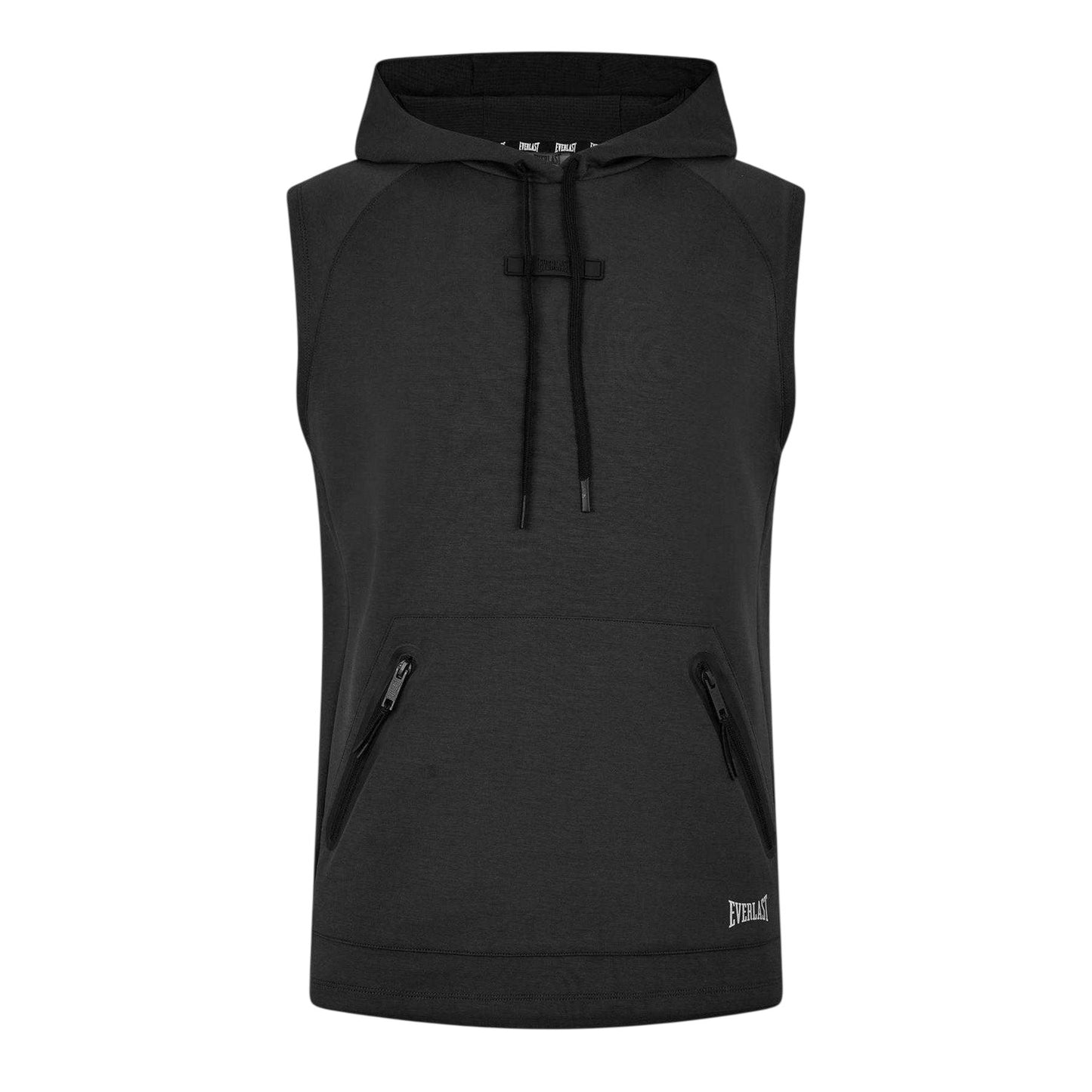 Midnight - Front - Everlast Mens Sleeveless Hoodie