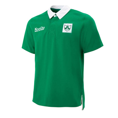Green - Side - KooGa Mens Ireland Rugby Jersey