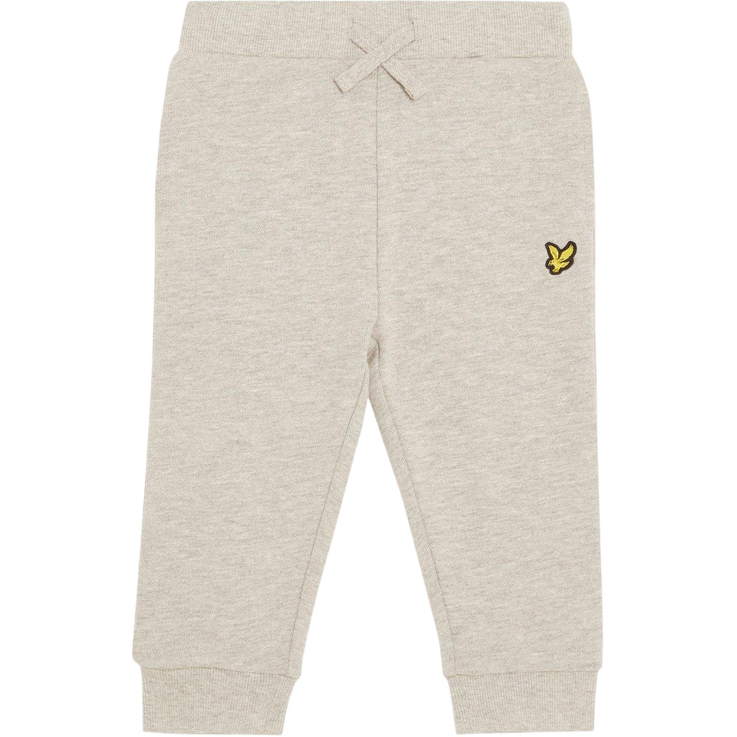 Light Grey Marl - Front - Lyle & Scott Childrens-Kids Fleece Tracksuit