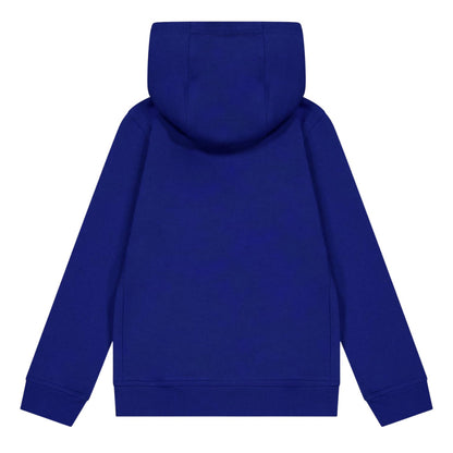 Blue-White - Back - Nike Childrens-Kids Club Chelsea FC Hoodie