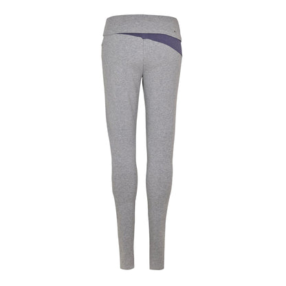Grey - Back - Puma Womens-Ladies Relaxed Fit Yoga Pants
