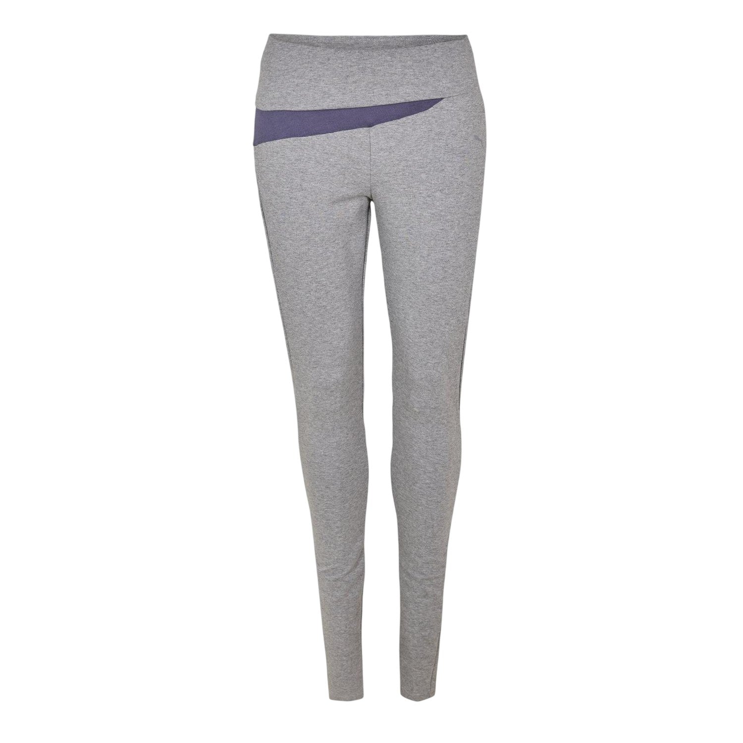 Grey - Front - Puma Womens-Ladies Relaxed Fit Yoga Pants