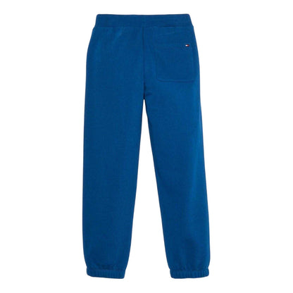 Indigo - Back - Tommy Hilfiger Childrens-Kids Embroidered Logo Joggers