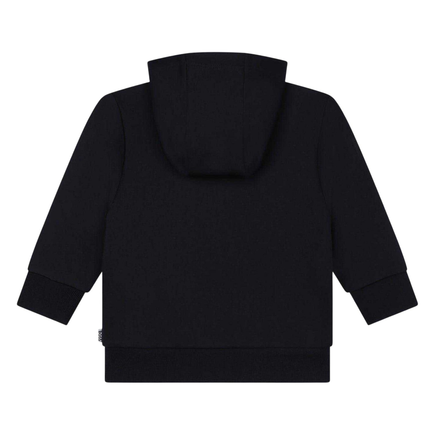 Navy - Back - Boss Baby Logo Regular Athletic Full Zip Hoodie