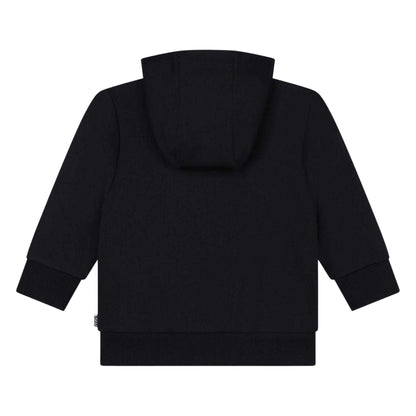 Navy - Back - Boss Baby Logo Regular Athletic Full Zip Hoodie