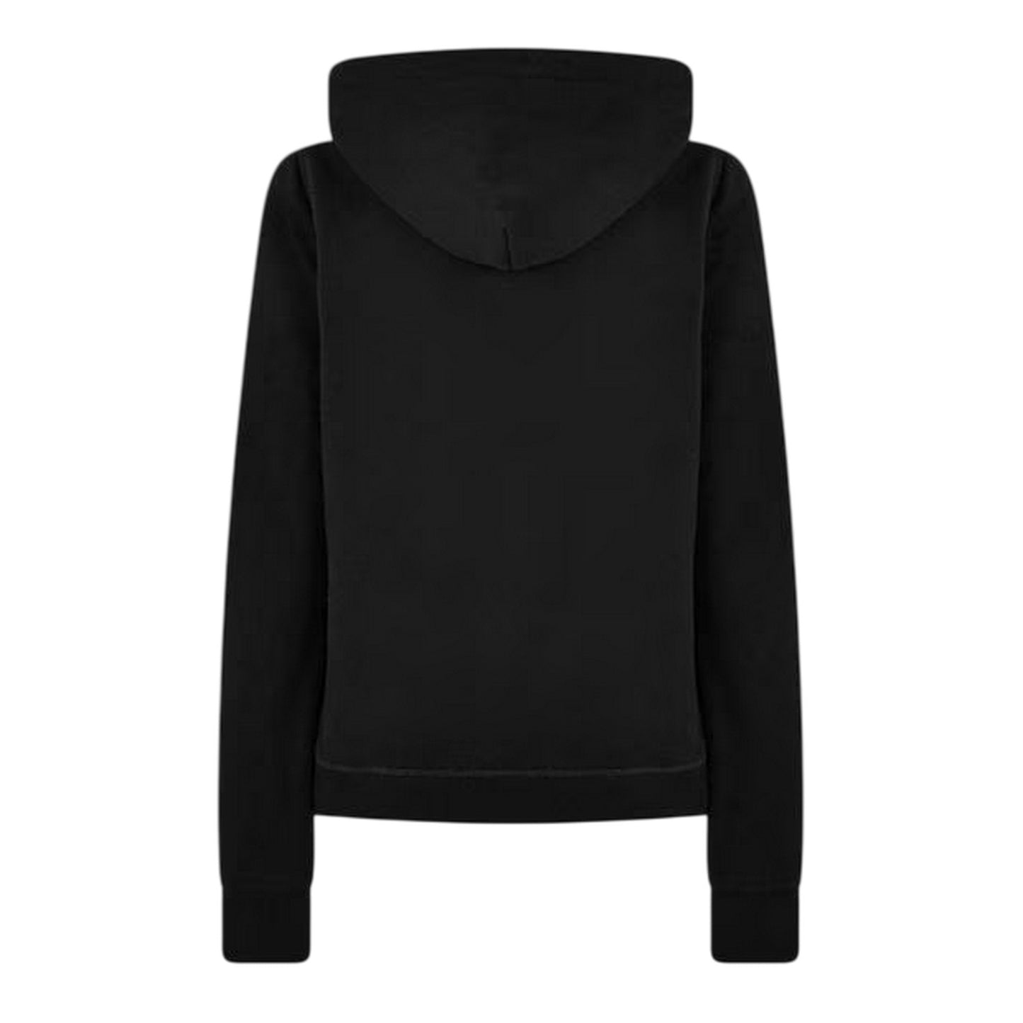 Black - Back - Jack Wills Womens-Ladies Graphic Logo Hoodie