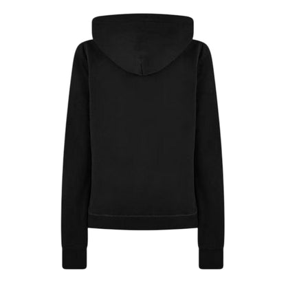 Black - Back - Jack Wills Womens-Ladies Graphic Logo Hoodie
