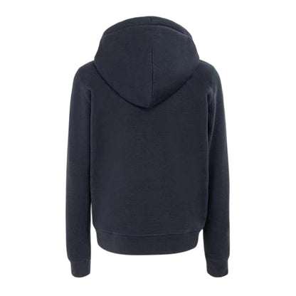 Navy - Back - Jack Wills Womens-Ladies Graphic Logo Hoodie