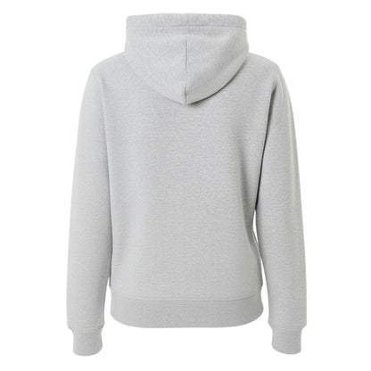 Grey Marl - Back - Jack Wills Womens-Ladies Graphic Logo Hoodie