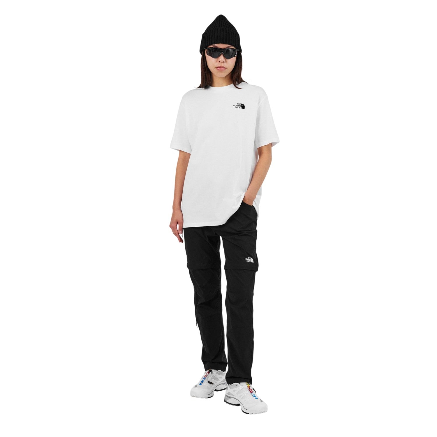 Black - Lifestyle - The North Face Mens Exploration Convertible Hiking Cargo Trousers
