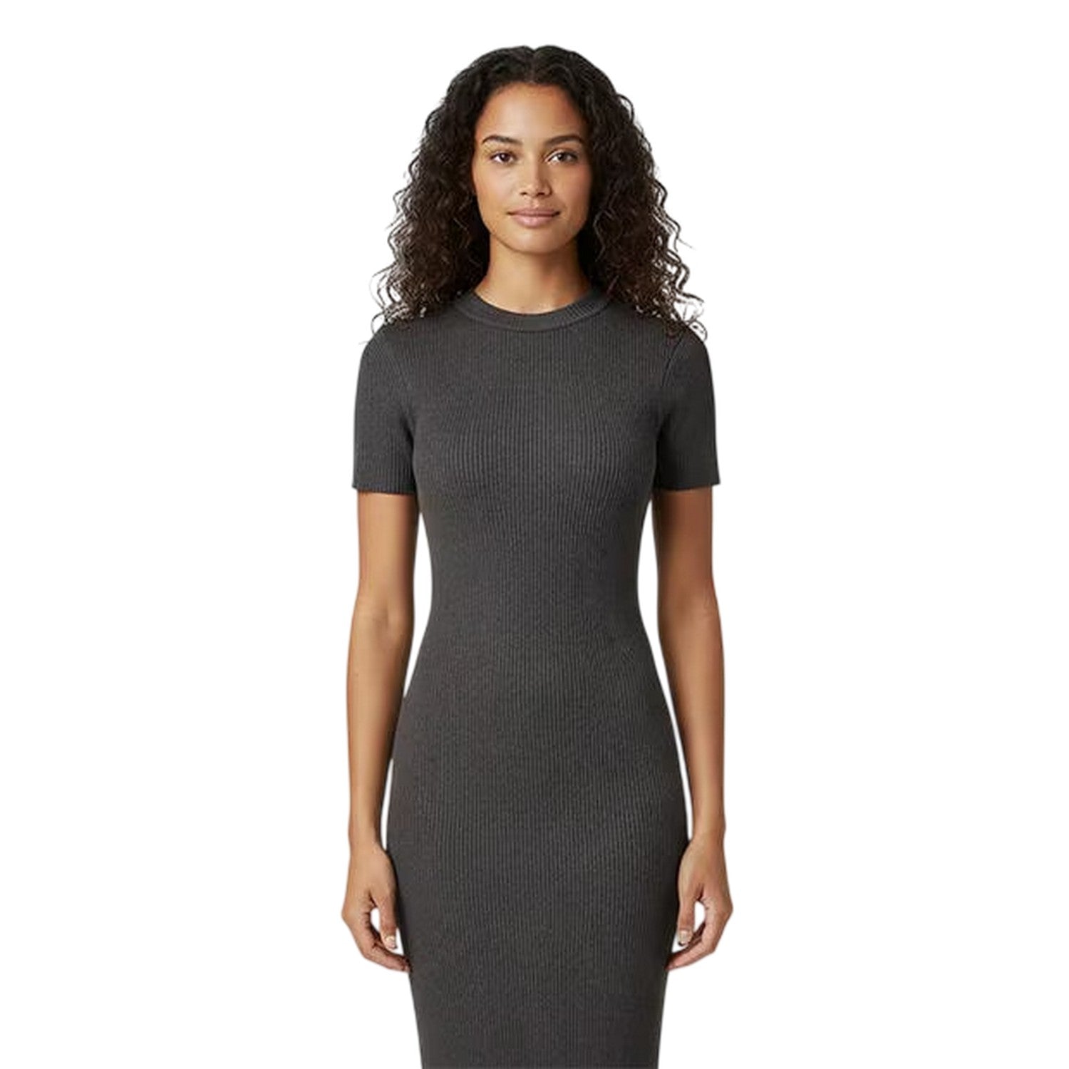 Slate - Side - Jack Wills Womens-Ladies Travelrib Maxi Jumper Dress