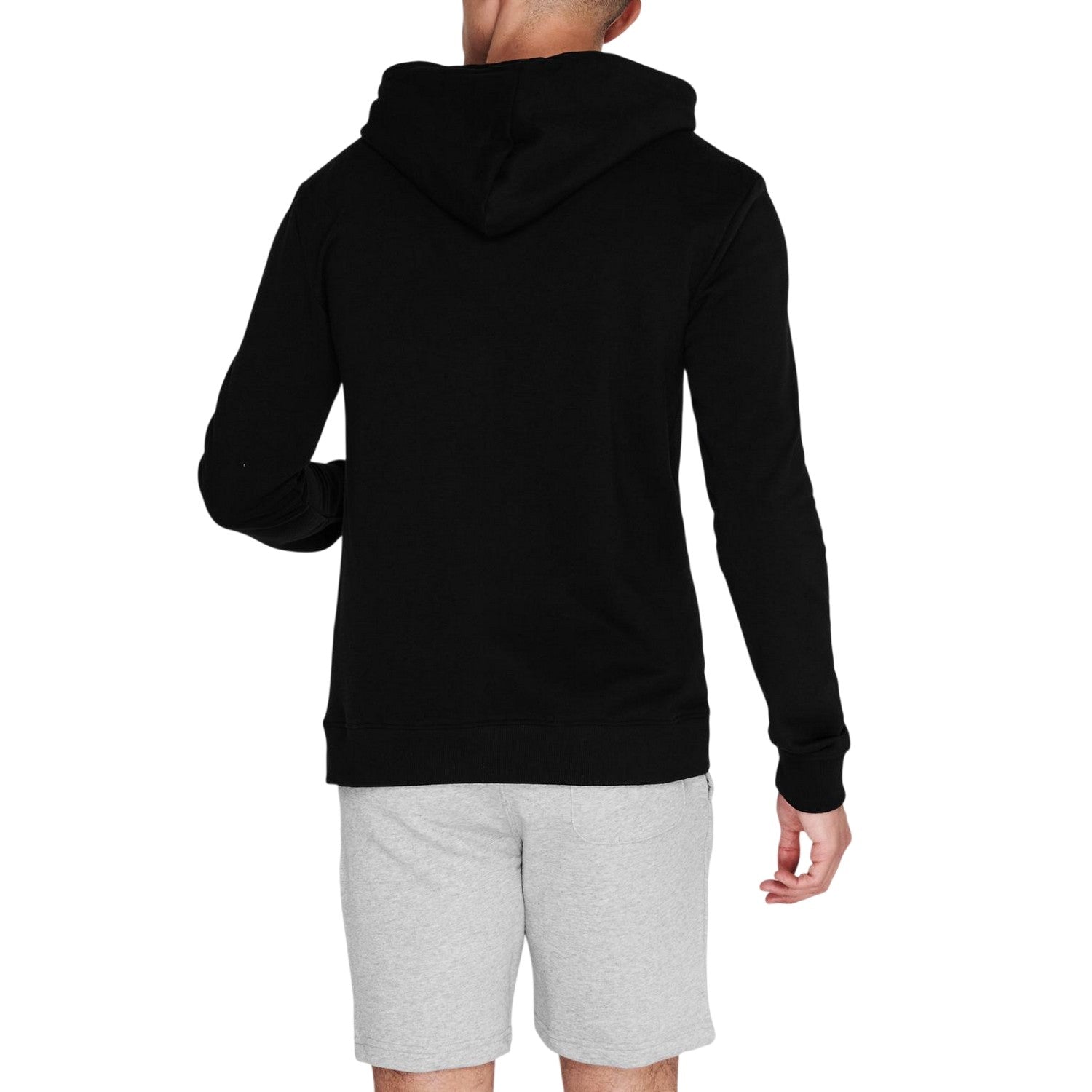 Black - Pack Shot - DC Mens Slant Logo Hoodie