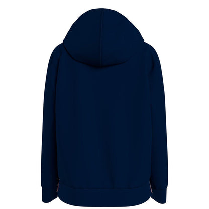 Sky Blue - Back - Tommy Hilfiger Womens-Ladies Essential Embroidered Logo Hoodie