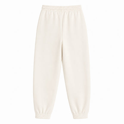 Ivory - Back - Tommy Hilfiger Childrens-Kids Varsity Joggers