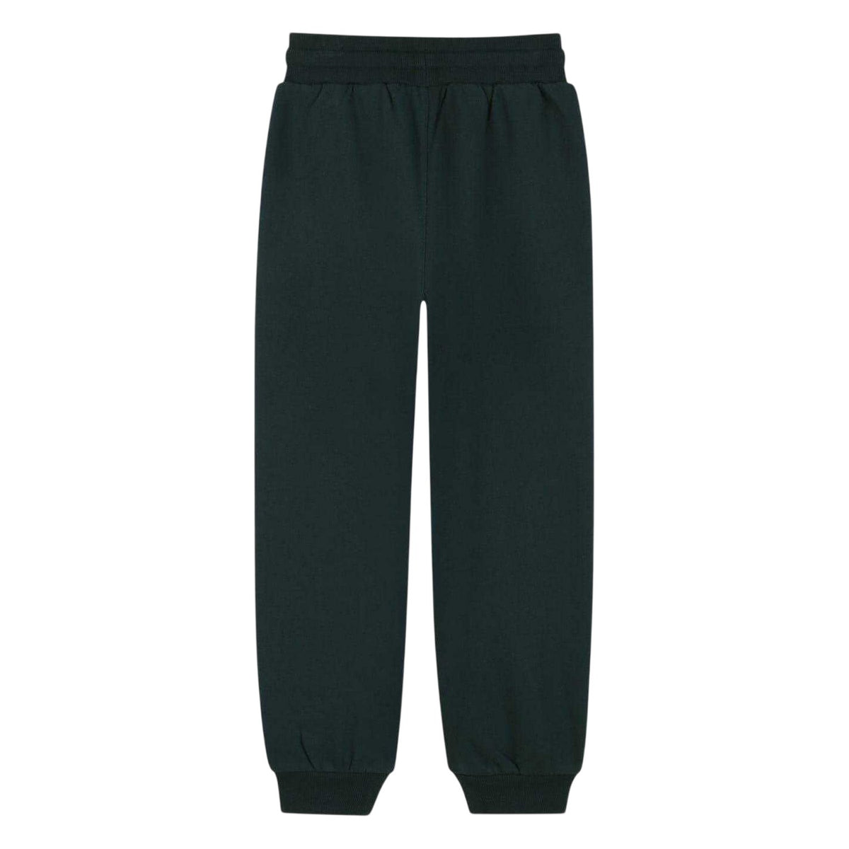 Dark Green - Back - Timberland Childrens-Kids Logo Regular Joggers
