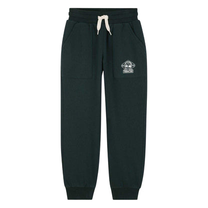 Dark Green - Front - Timberland Childrens-Kids Logo Regular Joggers