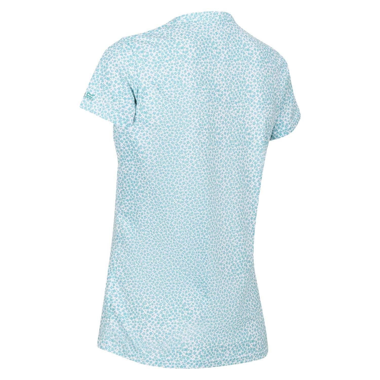 Blue - Lifestyle - Regatta Womens-Ladies Fingal Edition Jersey Moisture Wicking T-Shirt