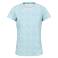 Blue - Front - Regatta Womens-Ladies Fingal Edition Jersey Moisture Wicking T-Shirt