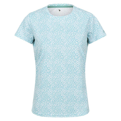 Blue - Front - Regatta Womens-Ladies Fingal Edition Jersey Moisture Wicking T-Shirt