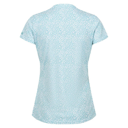 Blue - Back - Regatta Womens-Ladies Fingal Edition Jersey Moisture Wicking T-Shirt