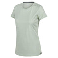 Green - Side - Regatta Womens-Ladies Fingal Edition Jersey Moisture Wicking T-Shirt